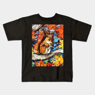 Squirreling Away Kids T-Shirt